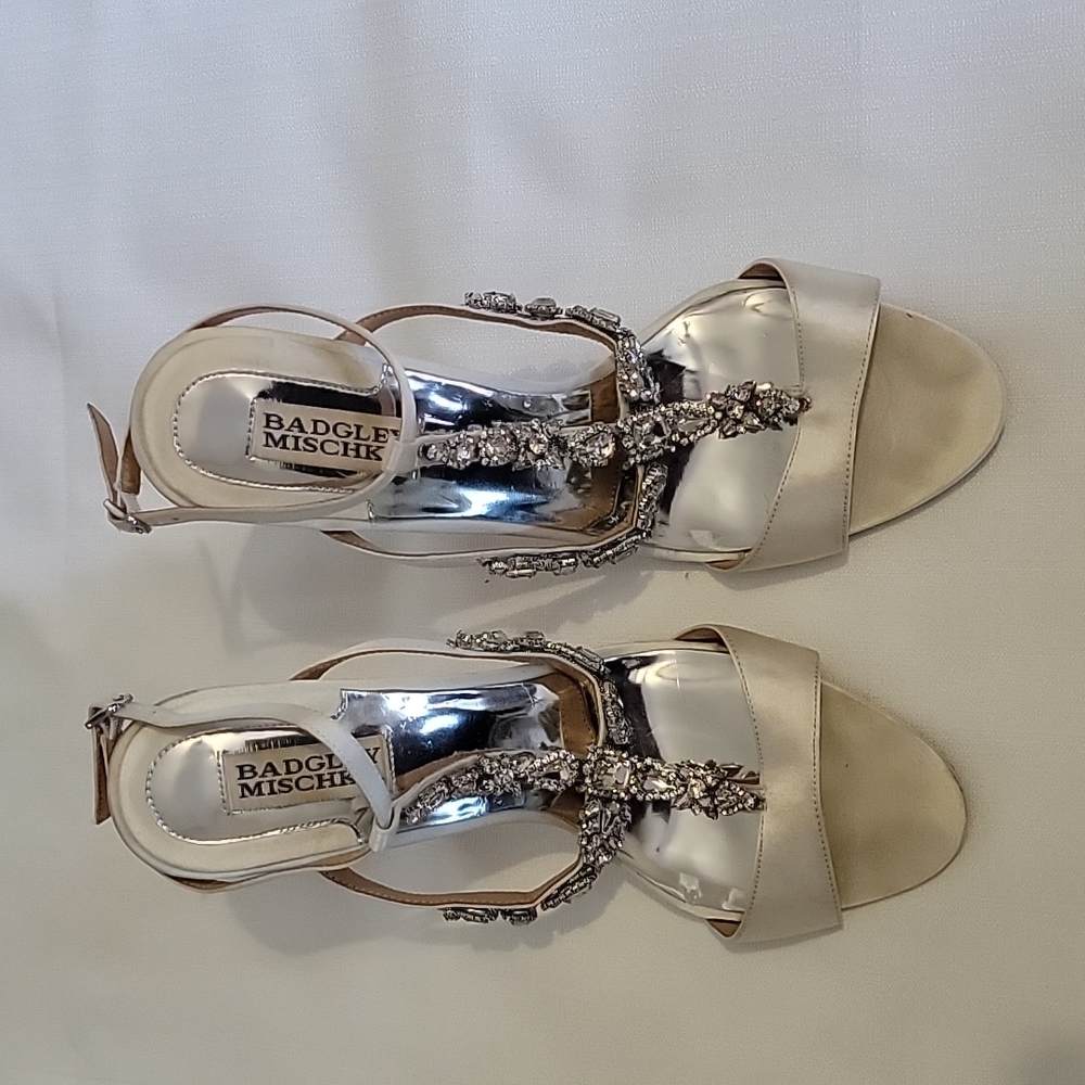 Badgley Mischka wedding shoes